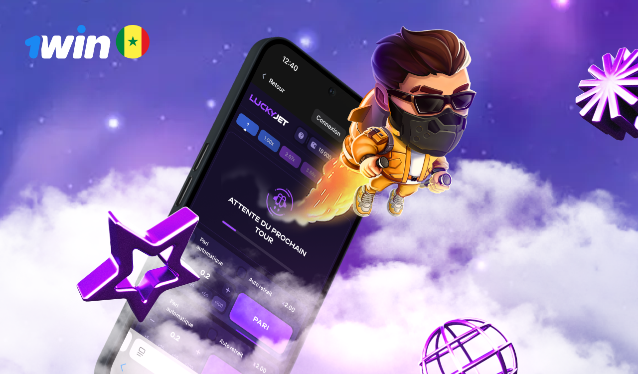 Play on 1win lucky jet